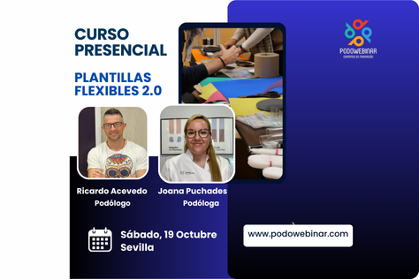 Curso Presencial en Sevilla                                            Plantillas flexibles 2.0: concepto, materiales, adaptación y making of